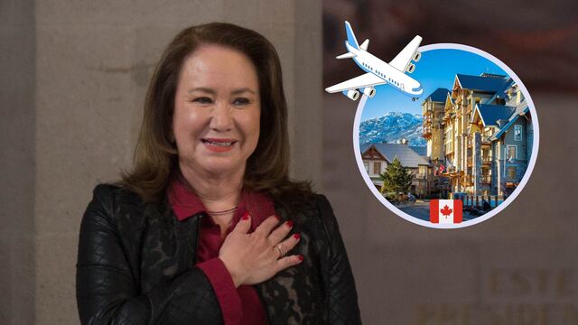 Yasmín Esquivel Mossa se fue de vacaciones a Canadá en Semana Santa