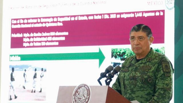 Luis Cresencio Sandoval anunció el plan de apoyo el cual estará enfocado en la zona turística de Quintana Roo