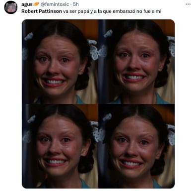 Memes: Robert Pattinson va a ser papá