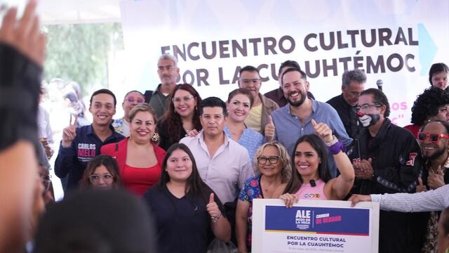 Alessandra Rojo de la Vega, candidata a la alcaldía Cuauhtémoc