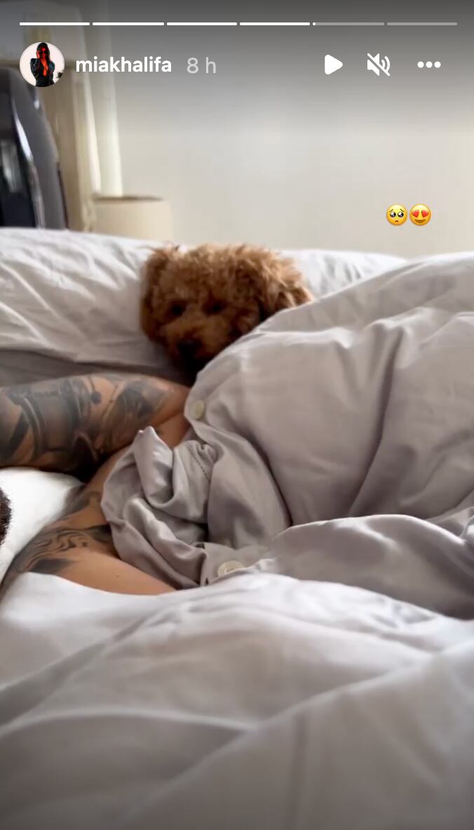 Instagram Storie de Mia Khalifa