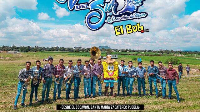 Banda Vientos del Sur graba video musical en el socavón de Puebla