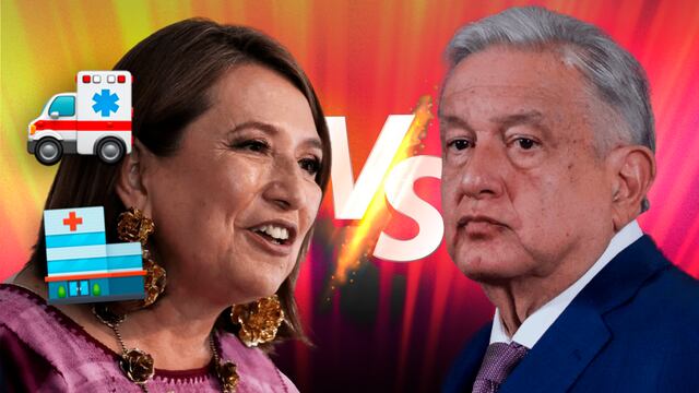 Xóchitl Gálvez y AMLO