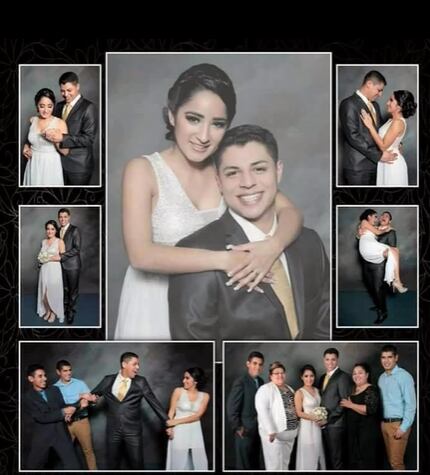 Eduin Caz y Daisy Anahí cuando se casaron hace casi 8 años.