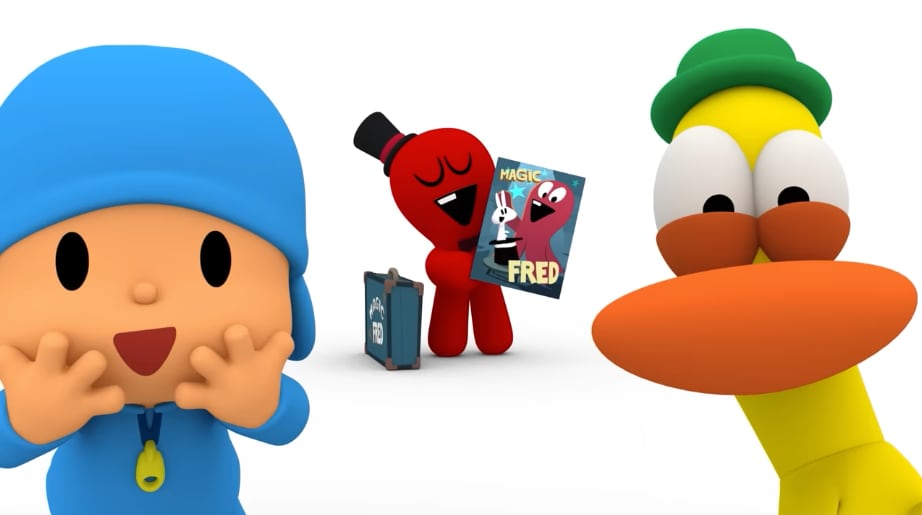 Pocoyó por el Día Internacional del Mago