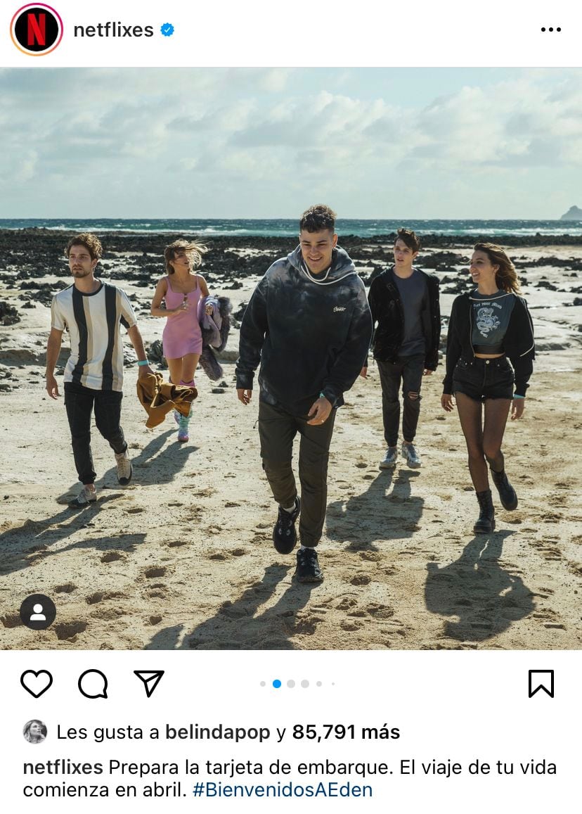 Bienvenidos al Edén, Netflix