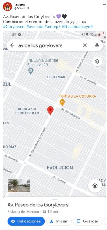 Usuarios cambian de nombre a una avenida del municipio de Neza