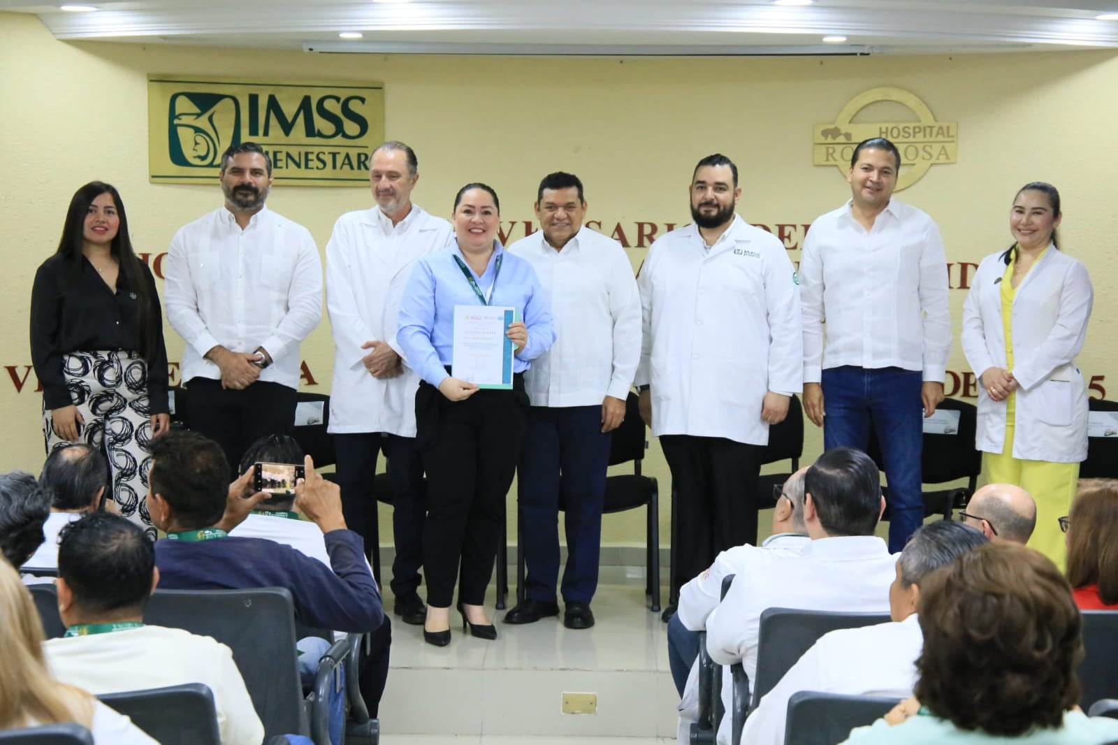 Javier May reitera compromiso de nueva sede para el Hospital Rovirosa