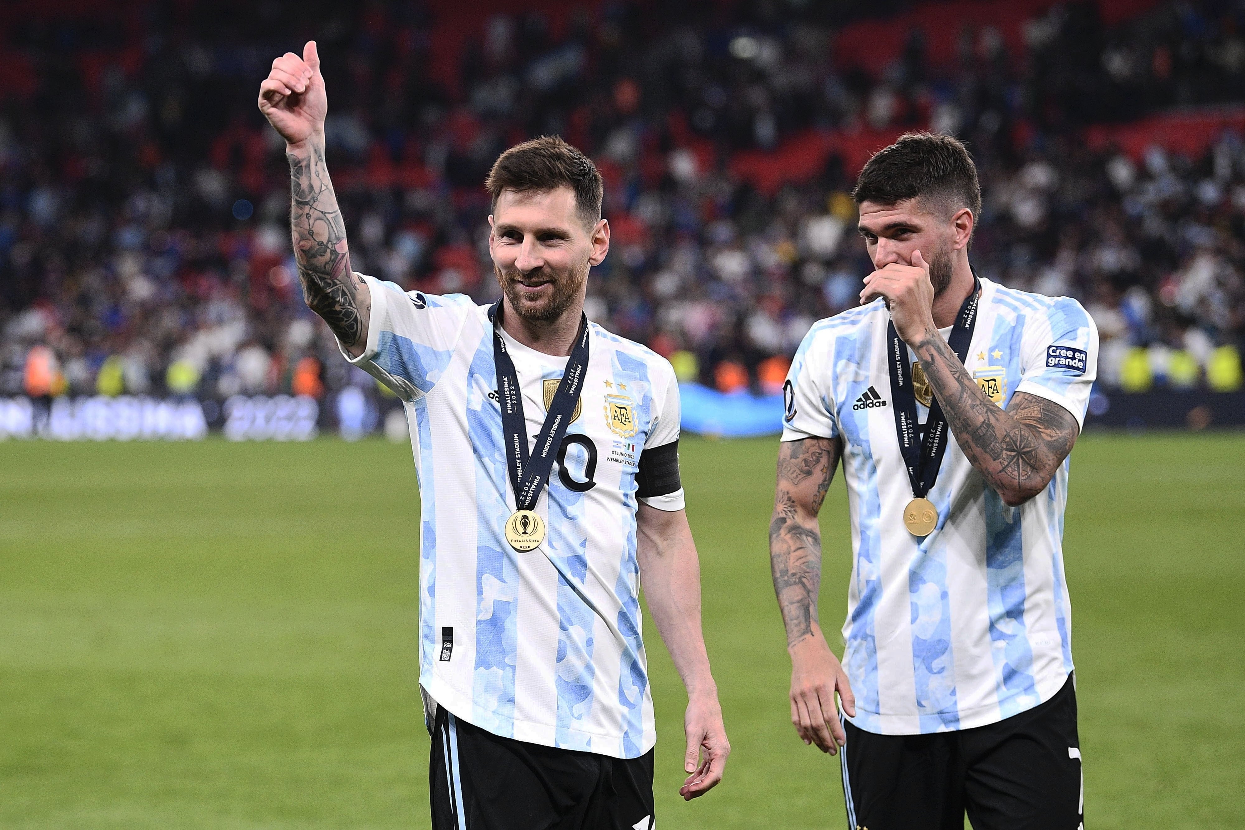 Lionel Messi Rodrigo de Paul