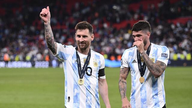 Lionel Messi Rodrigo de Paul