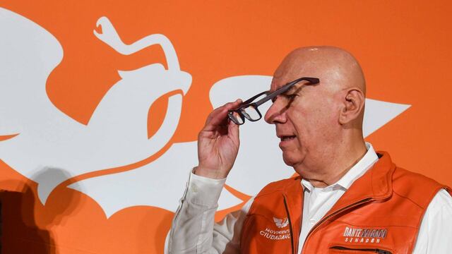 Dante Delgado, dirigente nacional de Movimiento Ciudadano (MC)