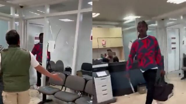 Migrante de Jamaica amenazó a personal de Migración exigiendo su pasaporte