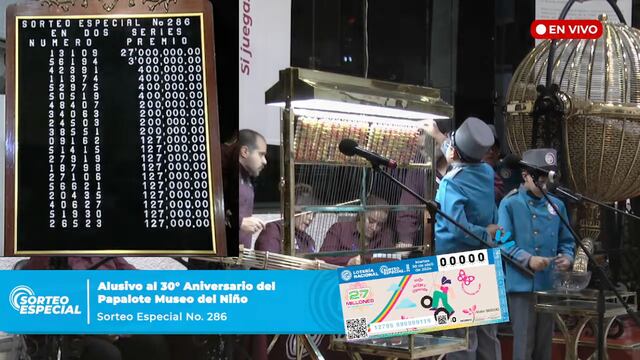 Resultados Sorteo Especial 286 de Lotería Nacional en vivo: Ganadores de hoy 30 de abril
