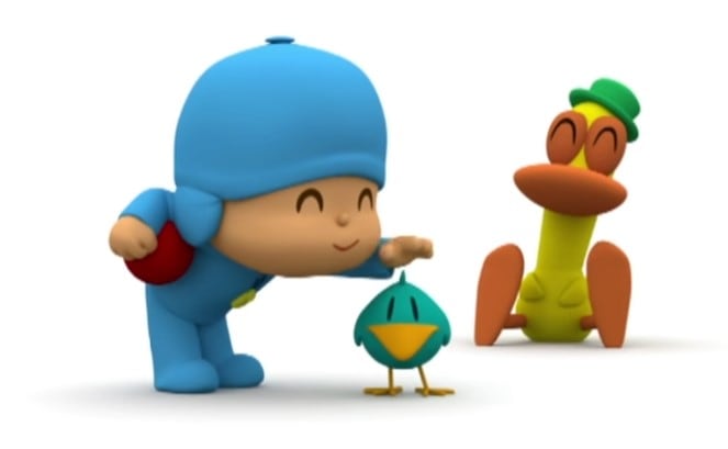 Las aventuras de pajarito de Pocoyó