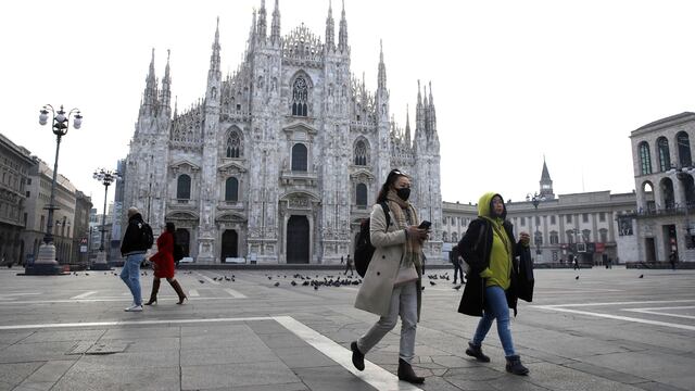 Italia es el país europeo más afectado por la epidemia