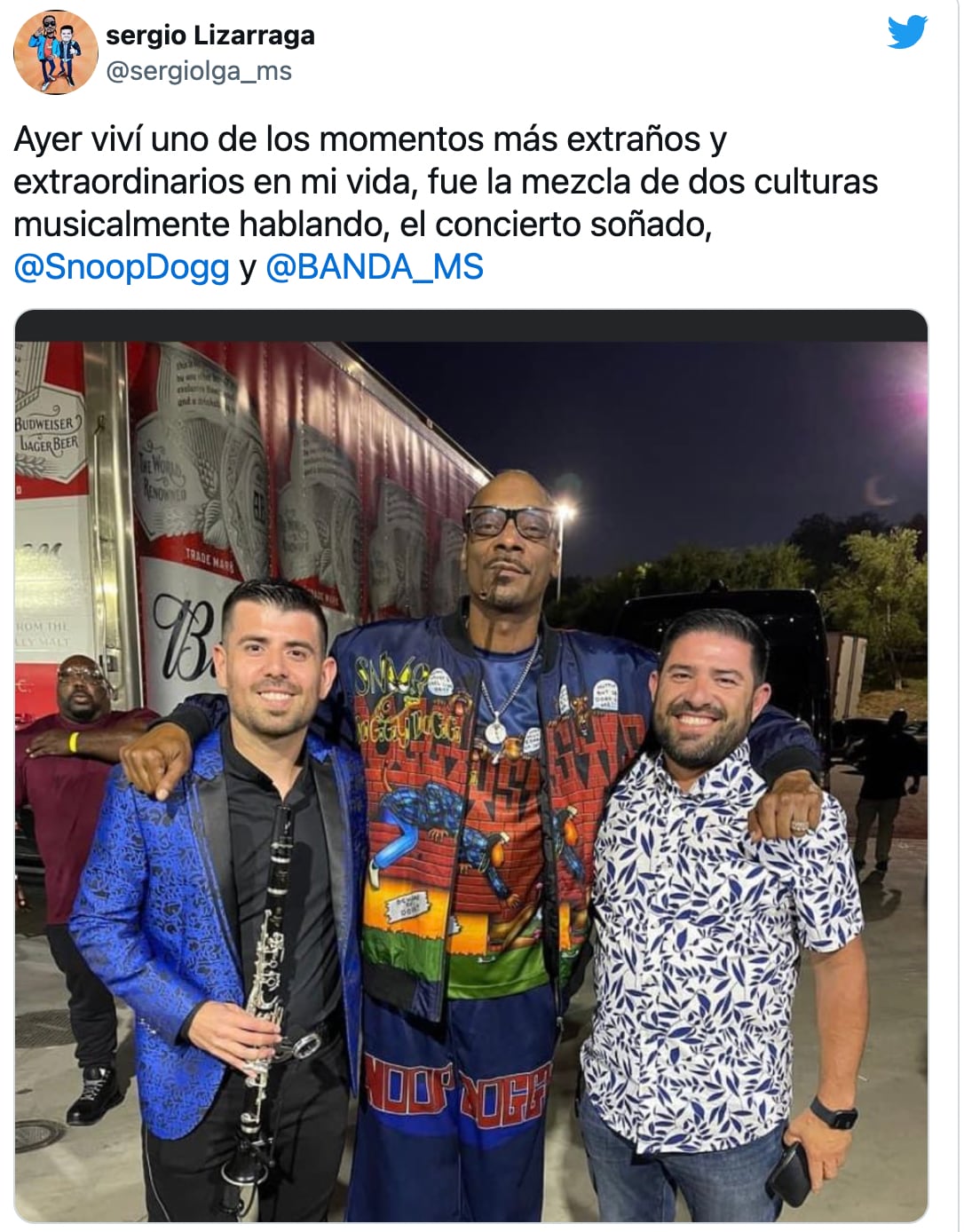 Banda MS y Snoop Dogg