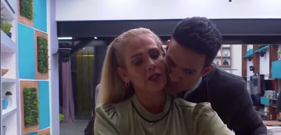 Niurka y Juan Vidal en La casa de los famosos