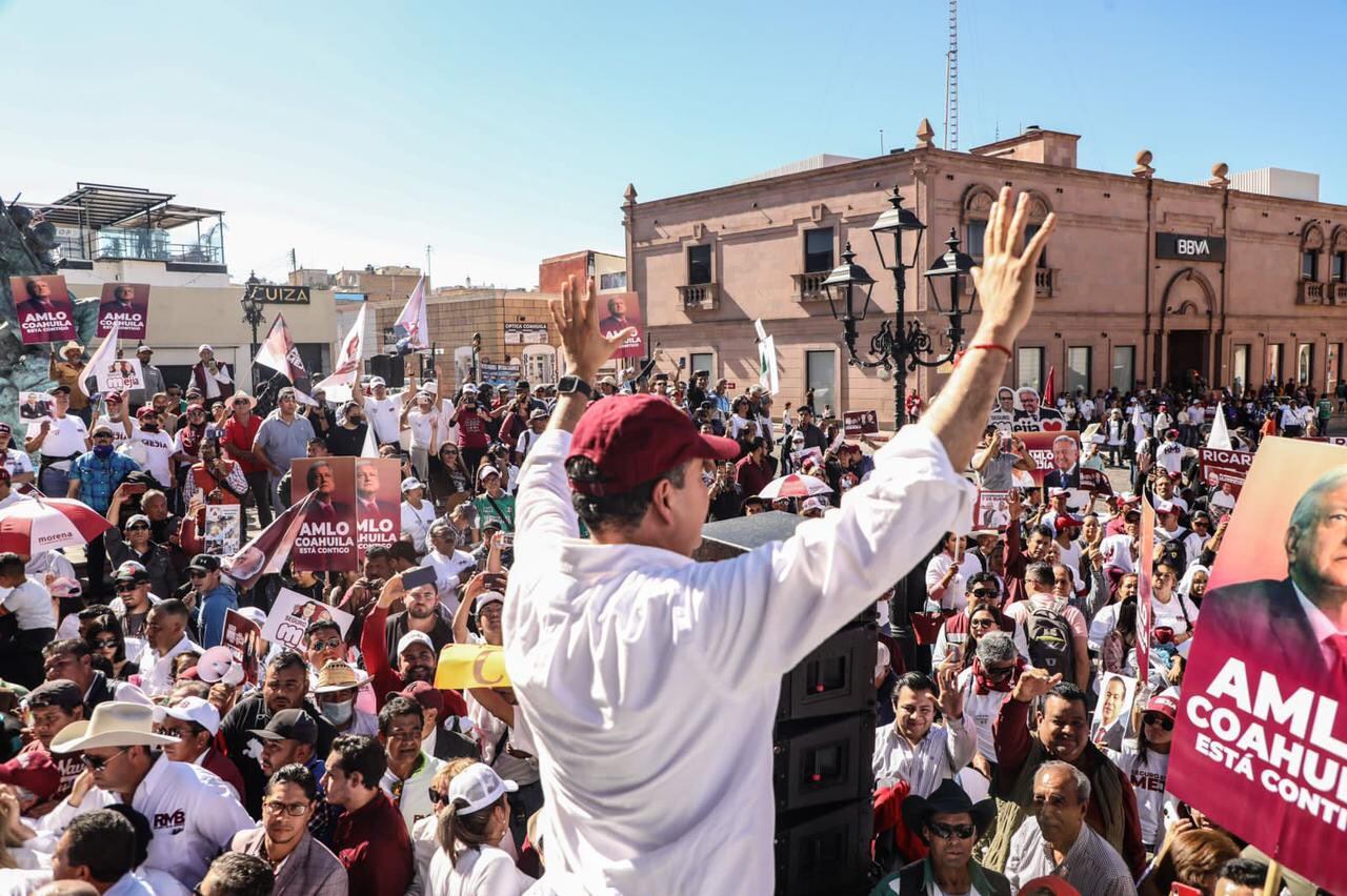 Ricardo Mejía Berdeja reunió a más de 15 mil personas en Saltillo, Coahuila
