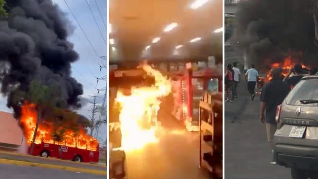 Narcobloqueos en Jalisco