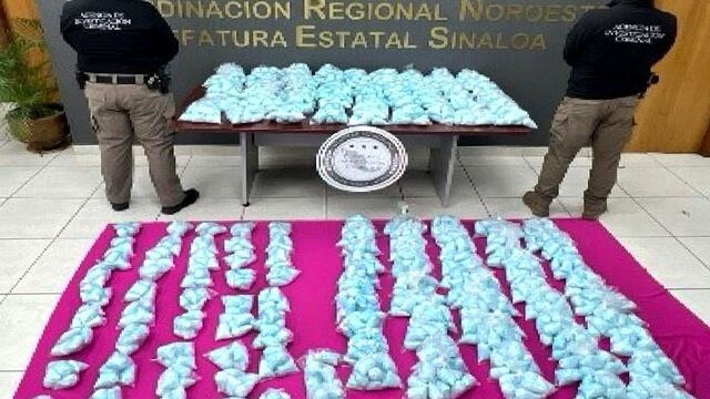 Sinaloa: Detienen a hombre con más de un millón de pastillas de Fentanilo
