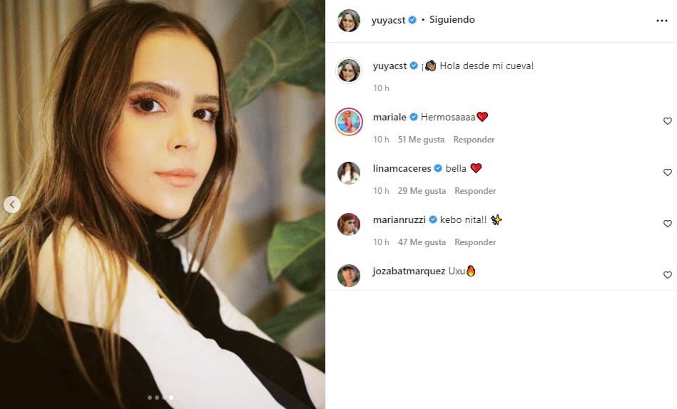 Yuya comparte sesión de fotos.