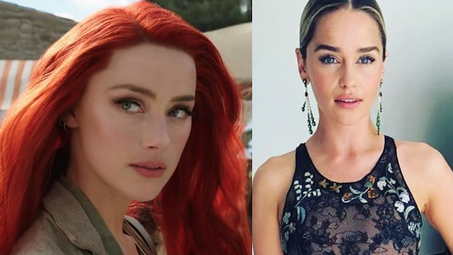 Amber Heard y Emilia Clarke