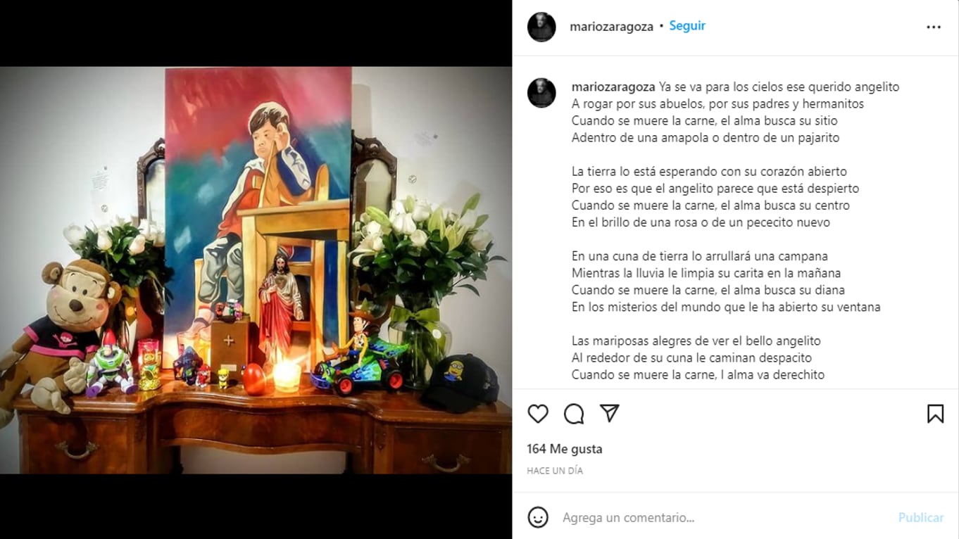 Mario Zaragoza, despedida