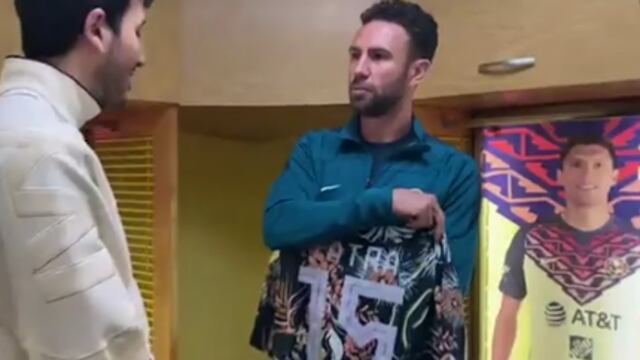 Sebastián Yatra y Layún (Foto: Captura de video)