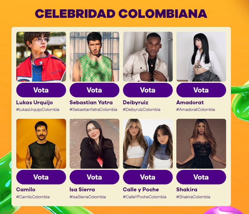 Nominados a los Kids Choice Awards México 2023