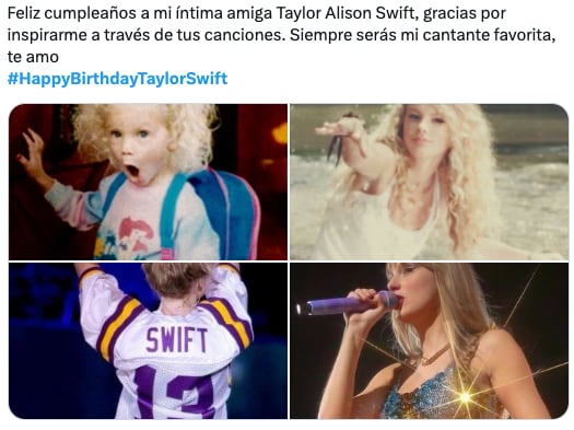 Taylor Swift cumple años este 13 de diciembre y lo celebran con memes