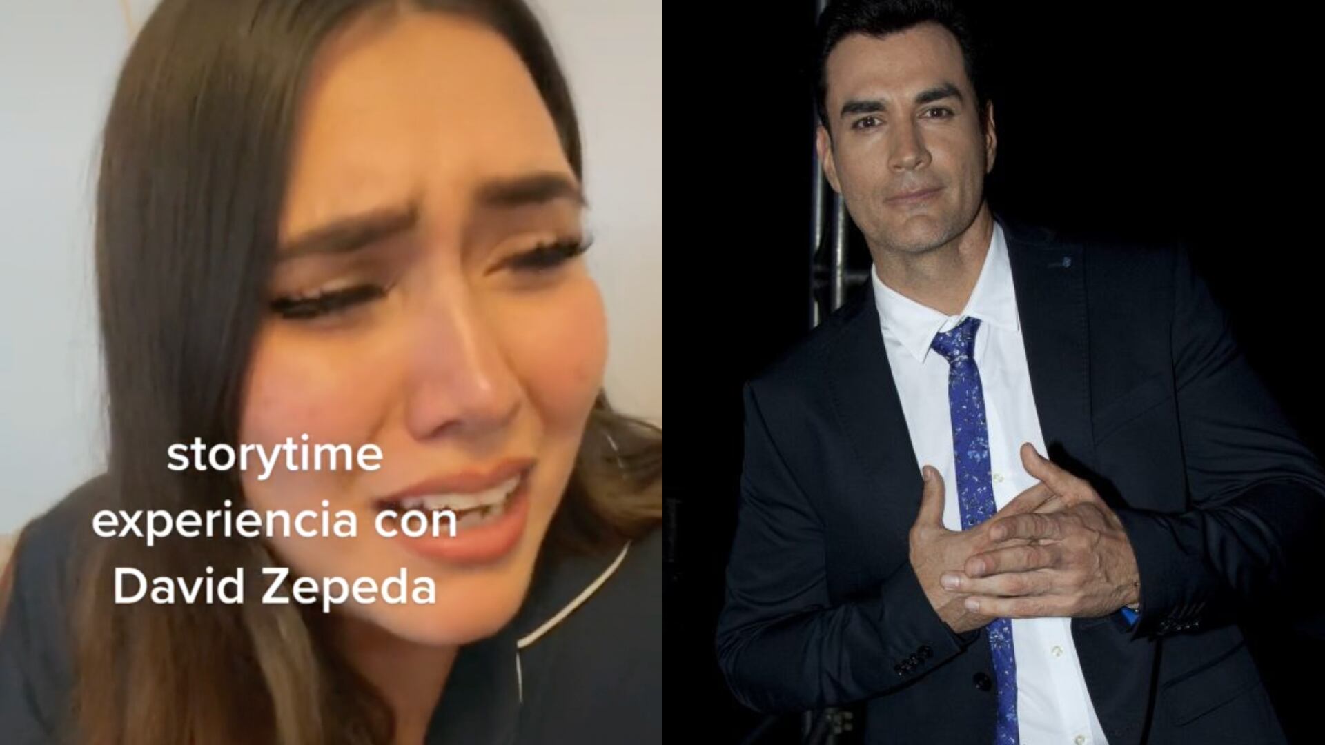 Hasta llora por defender a David Zepeda: “Él solo anda buscando amor”