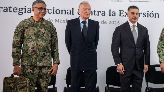 Raymundo Pedro Morales Ángeles, Alejandro Gertz Manero, Omar García Harfuch. Foto: ANDREA MURCIA /CUARTOSCURO.