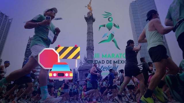 Maratón de la Ciudad de México: calles cerradas y alternativas viales