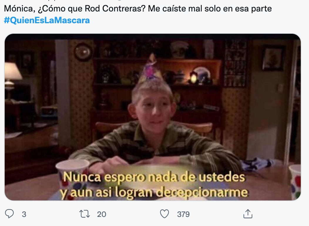 Memes de '¿Quién es la Máscara?'