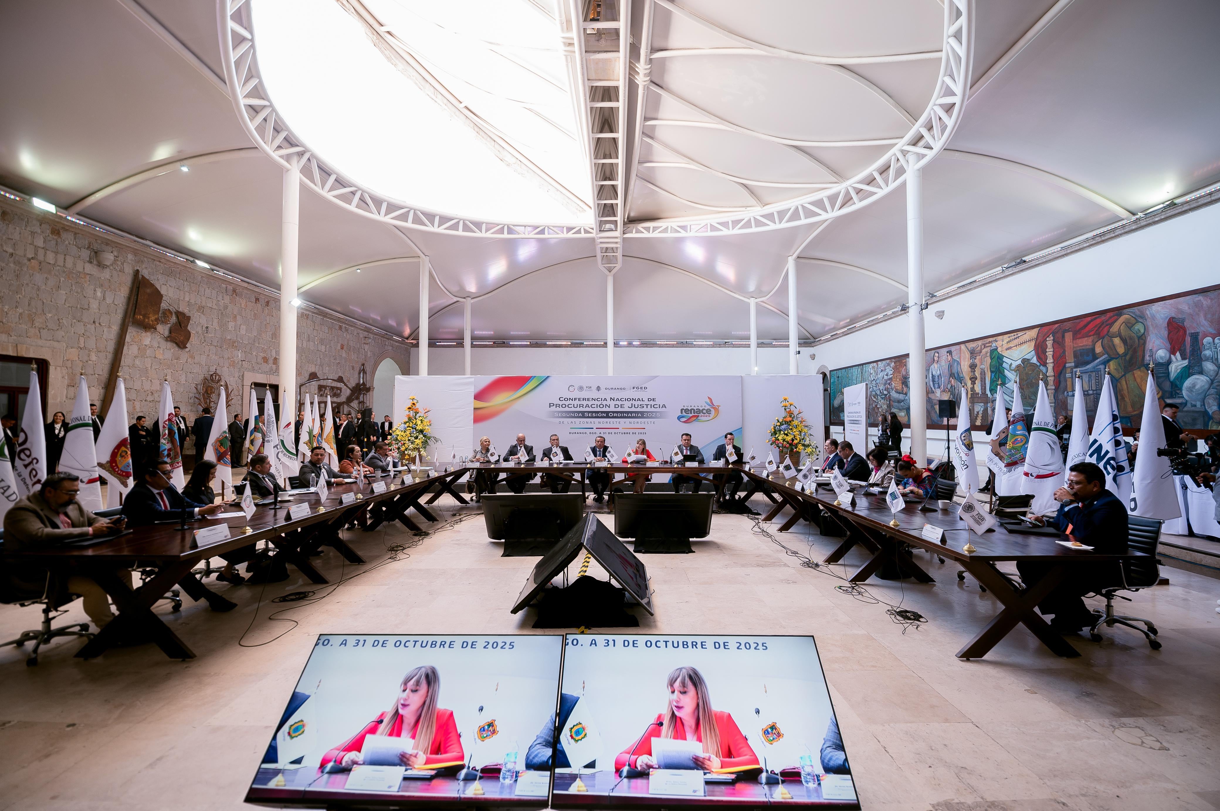 Durango sede de la Conferencia Nacional de Procuración de Justicia 2025.