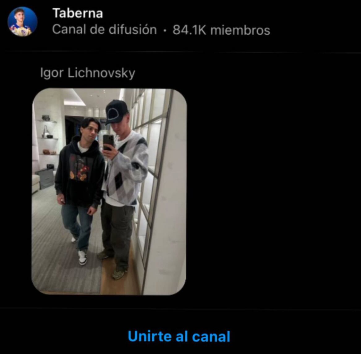 Igor Lichnovsky y Víctor Dávila