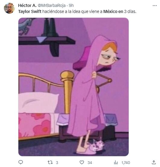 Memes de Taylor Swift en México