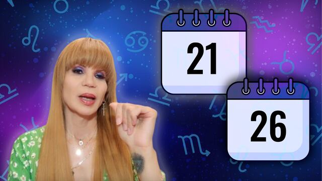 Horóscopos de Mhoni Vidente del 21 al 26 de mayo