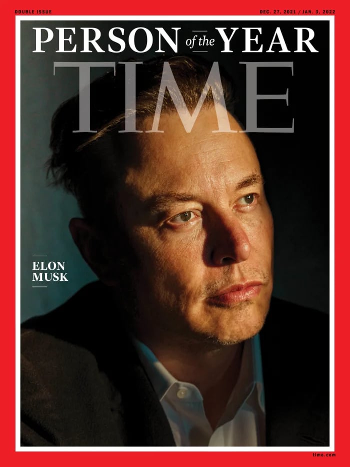 Elon Musk es nombrado la persona del año por TIME
