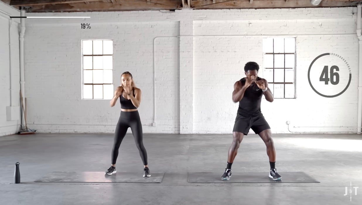 Rutina de HIIT en YouTube