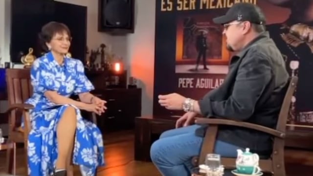 Pati Chapoy y Pepe Aguilar
