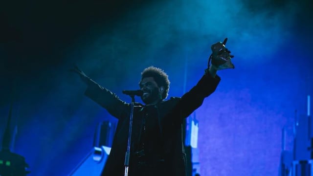 The Weeknd en concierto