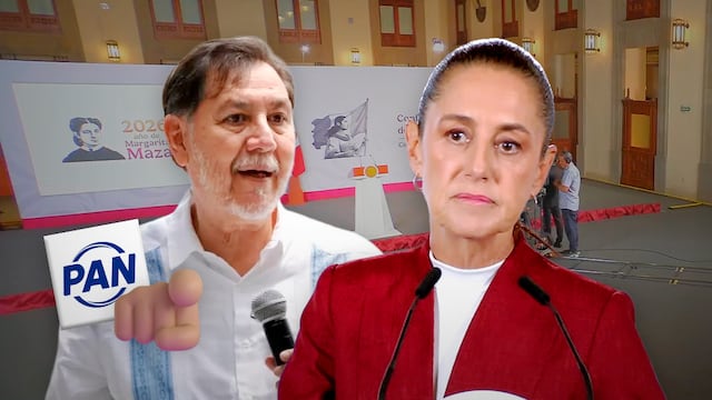 Noroña dijo que Jorge Romero, dirigente del PAN, es ignorante porque la mañanera de Sheinbaum no es un programa de televisión