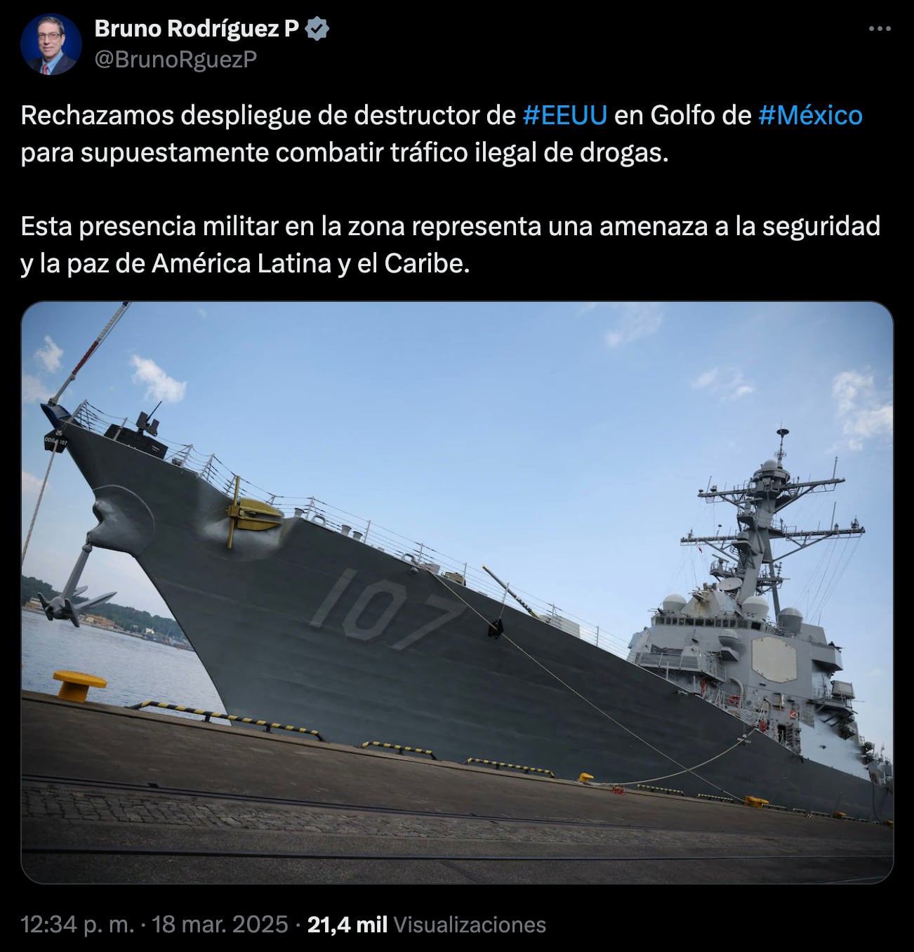 Buque Destructor USS Gravely