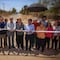Rubén Rocha inauguró la carretera Ciénega de Casal-El Mazate de los López en Mocorito, Sinaloa