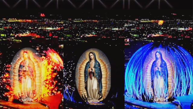 Virgen de Guadalupe en The Sphere de Las Vegas