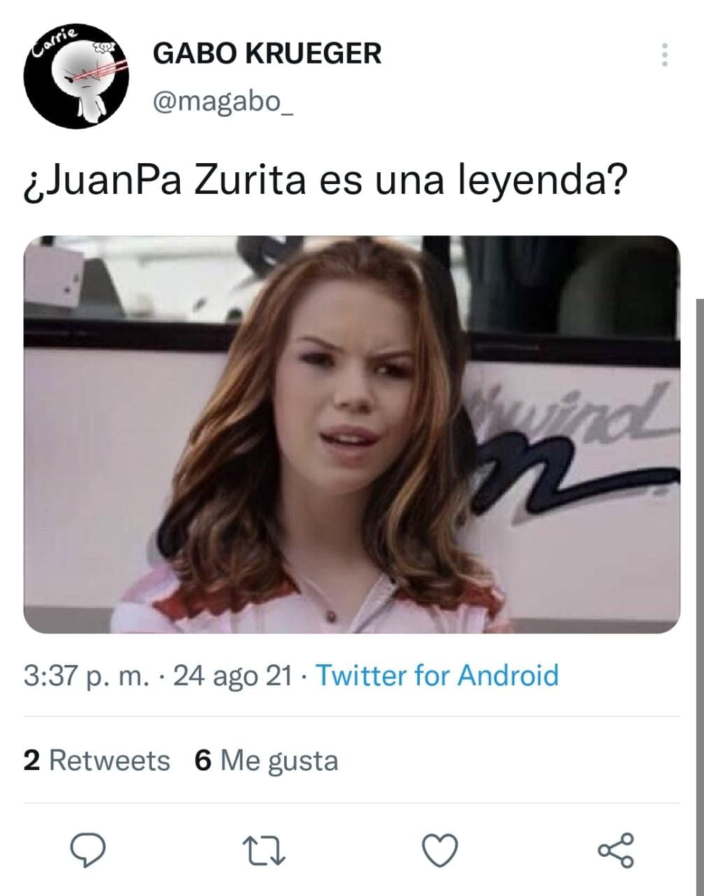 Meme de Twitter