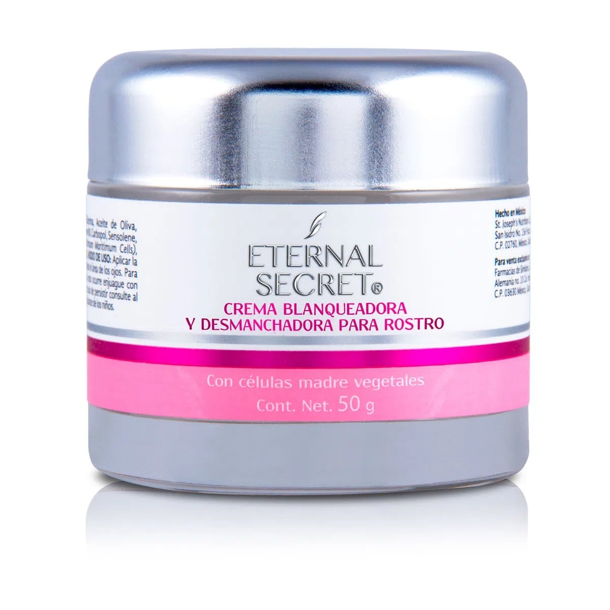 Esta es la crema Eternal Secret desmanchadora y blanqueadora