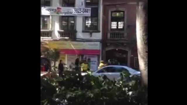 El guarura huyó del arresto