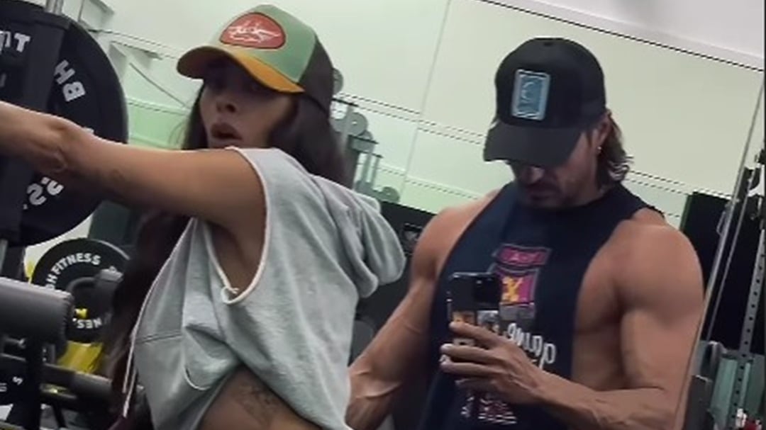 Galilea Montijo presume la rutina que le pone Isaac Moreno para tener una figura espectacular